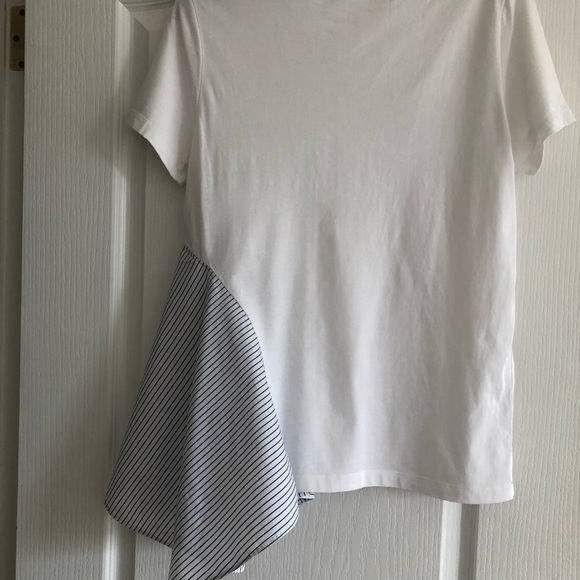 Stella McCartney t/shirt with asymmetrical side peplum. Sz 44 - Picture 5 of 5